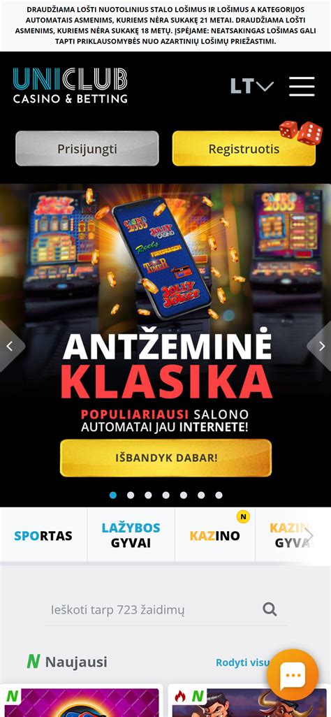 Uniclub Casino Mobile