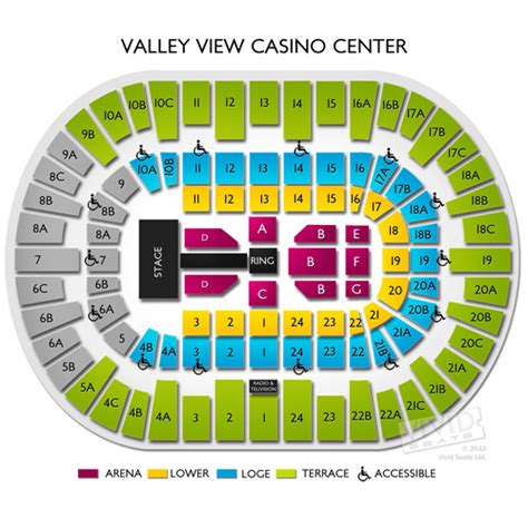 Valley View Casino Center Em Carpete Mapa