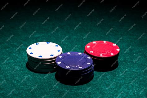 Vermelho Branco Azul Fichas De Poker