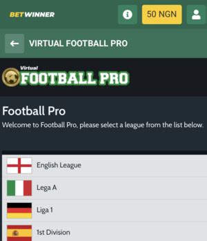 Virtual Football Pro Netbet