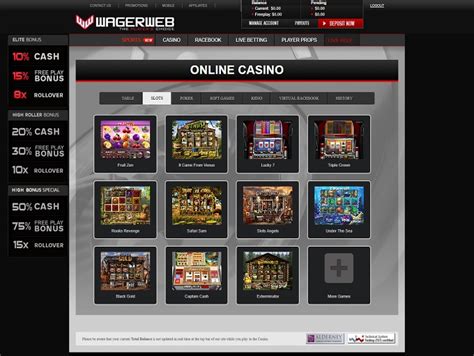 Wagerweb Casino Online