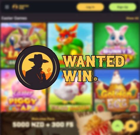 Wanted Win Casino Bonus