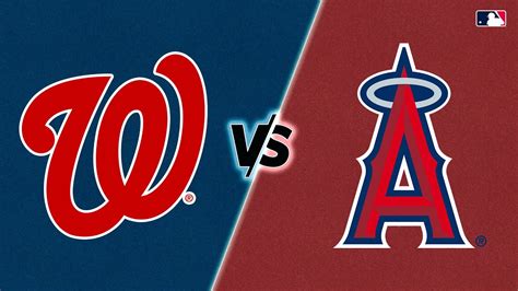 Washington Nationals vs Los Angeles Angels pronostico MLB