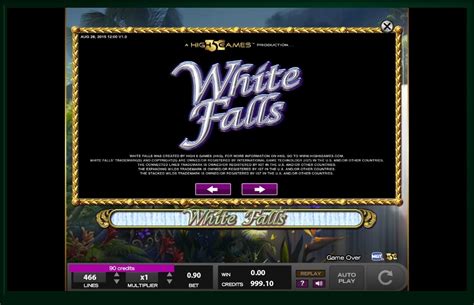 White Falls Slot Gratis