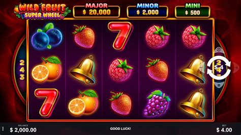 Wild Fruit Super Wheel Betway