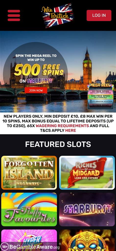 Win British Casino Login