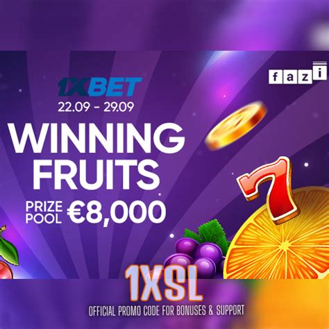 Winners Fruits 1xbet