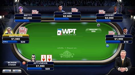 World Poker Tour Hold Em Confronto App