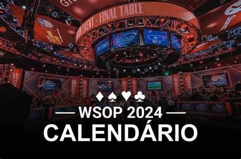 Wsop Eventos De Poker Em 2024