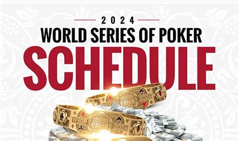 Wsop Poker 2024 Evento Principal