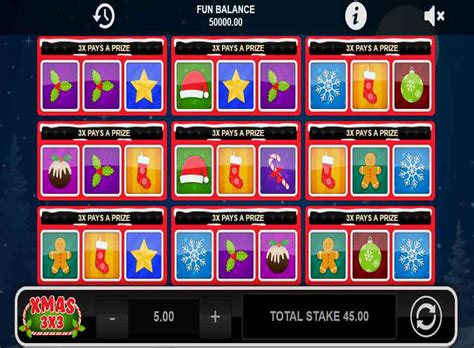 Xmas 3x3 Pokerstars