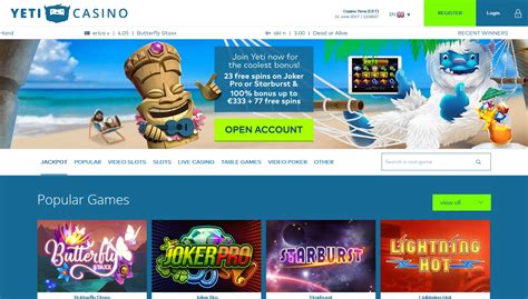Yeti Casino Online