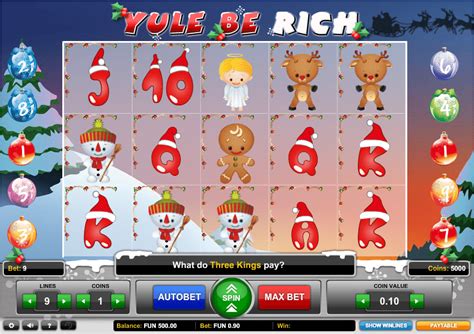 Yule Be Rich 888 Casino